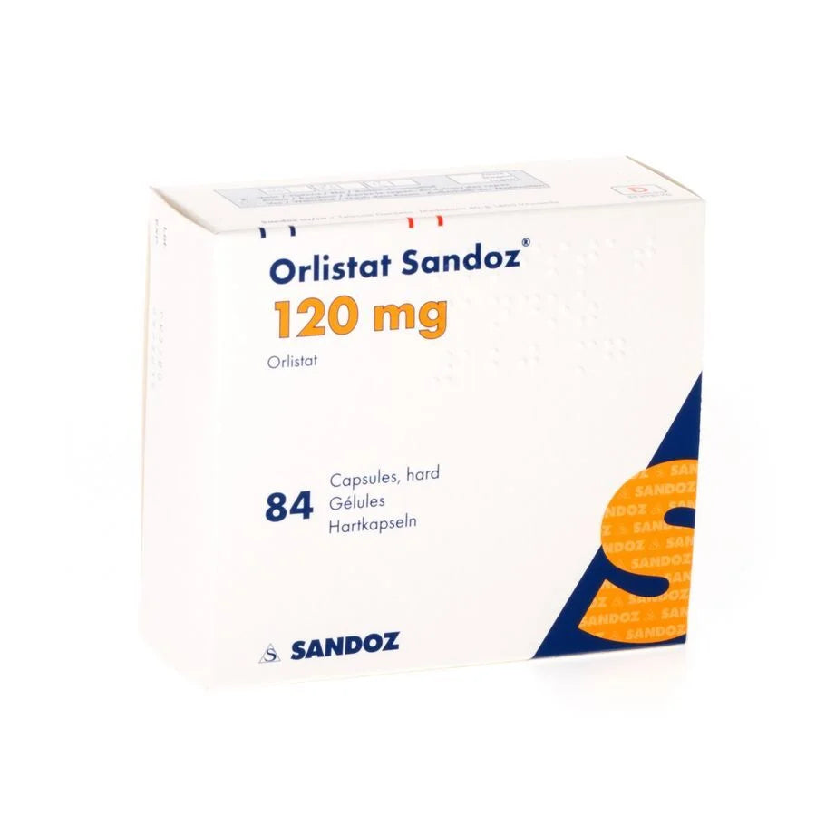 Cápsulas de Orlistat 120mg (Sandoz)